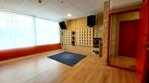 Locales de ensayo Premium. Madrid Río. Kelly Music Box.