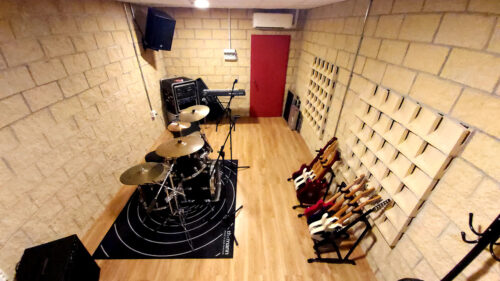 Locales de ensayo Vip Plus. Madrid Río. Kelly Music Box.