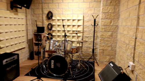 Locales de ensayo Vip Plus. Madrid Río. Kelly Music Box.